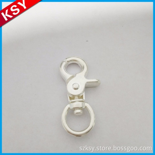 Wholesale High Quality Guangzhou Engraved Logo Swivel Eye Snap Hook With D Ring